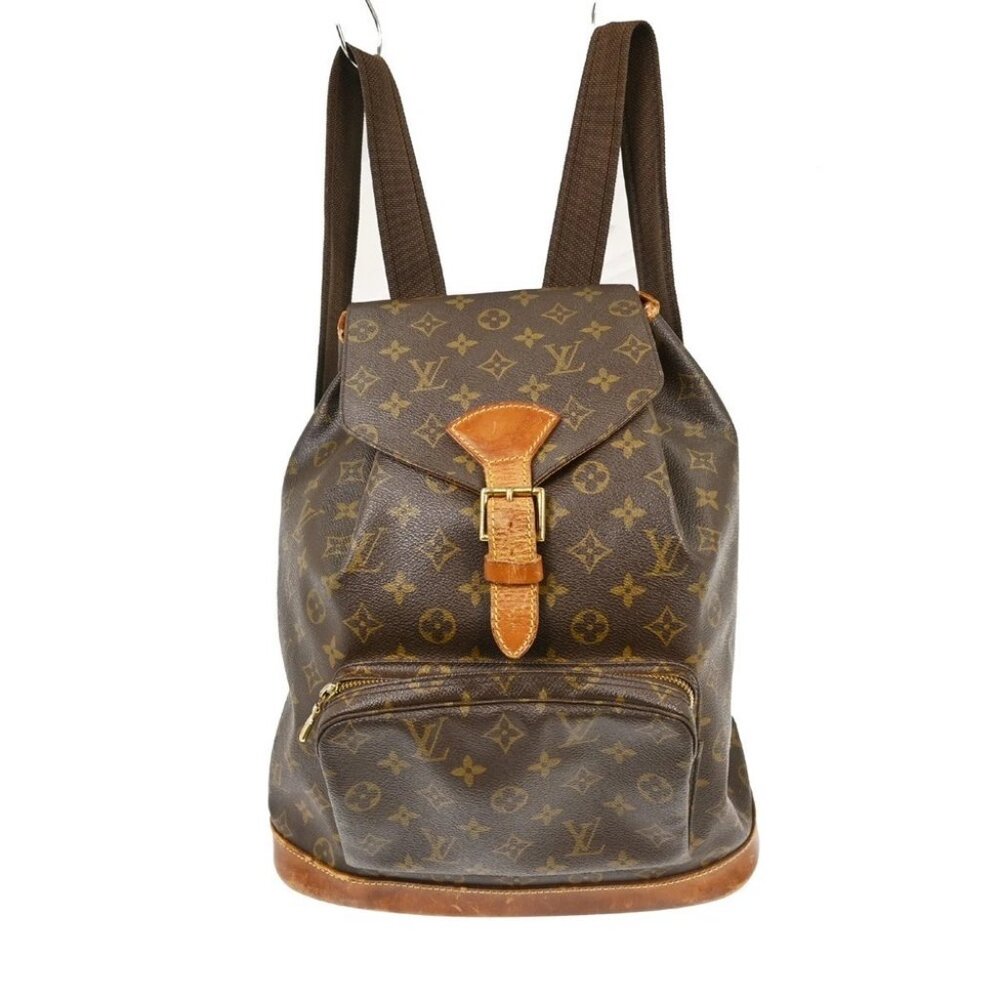BUYIT Louis Vuitton Monogram Montsouris GM Backpack M51135 SD0975 RQ01830 - Picture 1 of 11